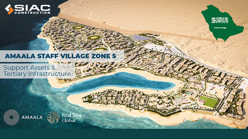 Our Subsidiary Company, SIAC Construction, Has Been Awarded a Significant Project in Saudi Arabia!